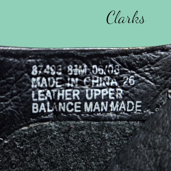 Clarks Artisan Leather Black Artesia Slip On Shoes - Picture 11 of 12